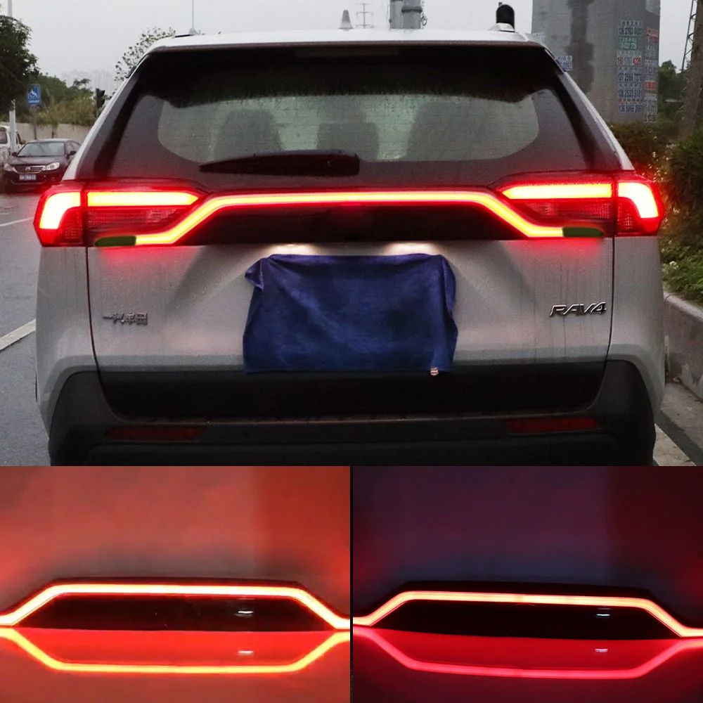 适用丰田19-23款荣放RAV4贯穿灯LED转向灯流水贯穿尾灯