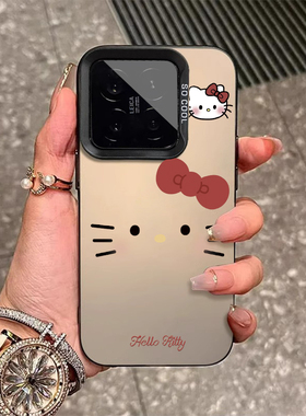 【Kitty猫】适用小米15手机壳2026新款15spro磨砂彩绘14简约卡通13女civi5pro高级感12超薄硅胶17pro套k80pro