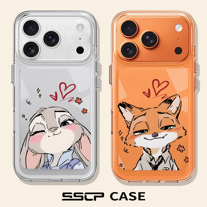 适用苹果17promax手机壳新款iphone17pro迪士尼16可爱卡通女15plus透明硅胶防摔14疯狂动物城AIR超薄13情侣12,3C数码配件,手机保护套/壳,淘宝优惠券,粉丝福利购,淘宝优惠卷