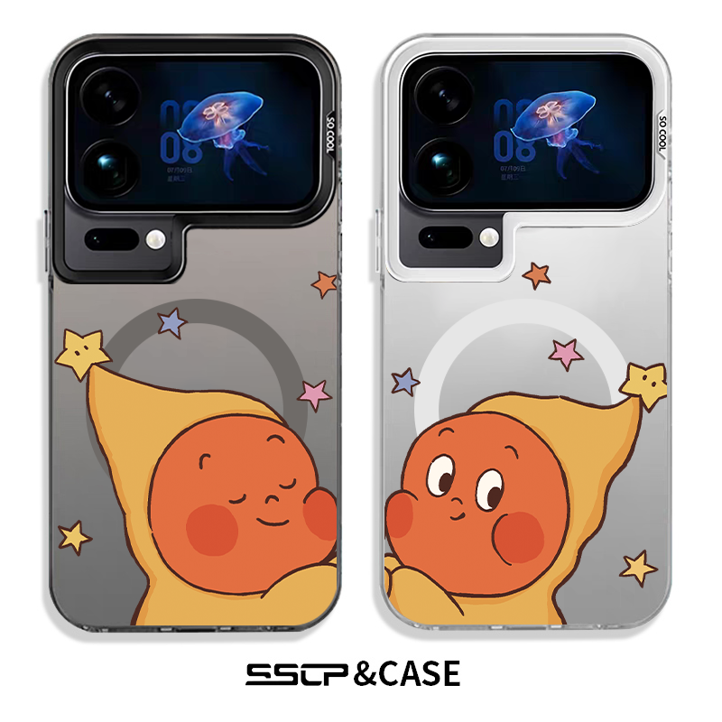 星星人适用小米17promax手机壳2026新款xiaomi17超薄14卡通情侣15pro磁吸13磨砂硅胶全包防摔12简约女ultra套