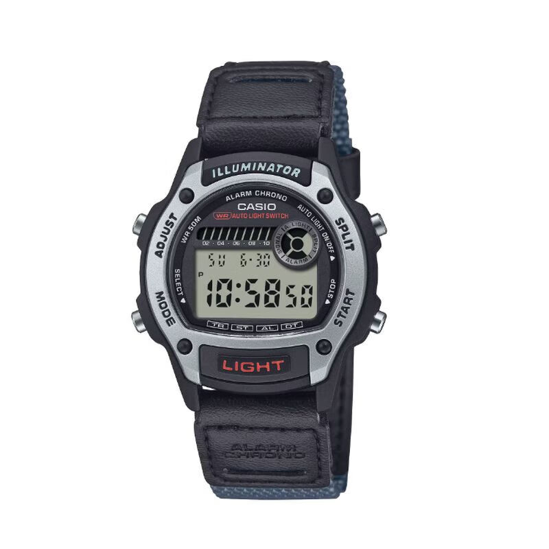 casio卡西欧手表男官方正品学生防水运动电子手表W-220HF-8