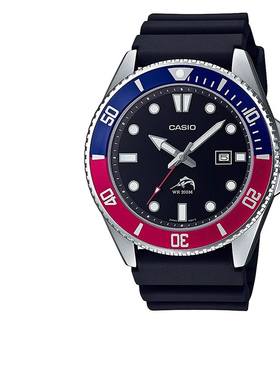 Casio卡西欧手表男剑鱼水鬼潜水运动防水学生石英表MDV-106B-1A2