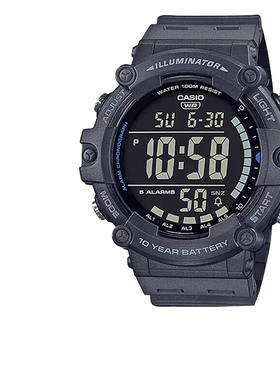 casio卡西欧手表男正品大屏数显运动防水学生电子表AE-1500WH-8