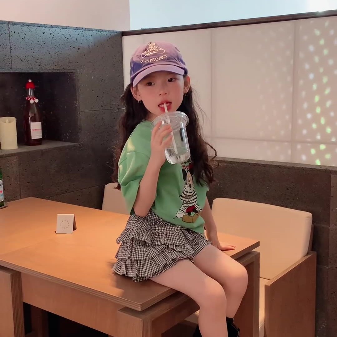 女童短袖t恤夏新款韩系童装