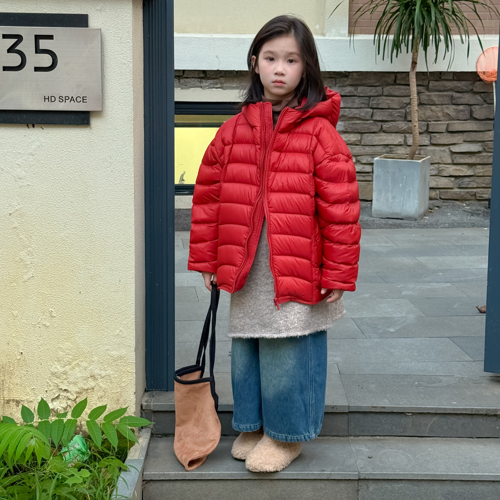 童羽绒服2025秋冬韩版女宝宝