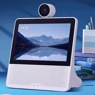 小度在家1s1c智能音箱视频声控家用带全屏蓝牙小度新款小杜机器人
