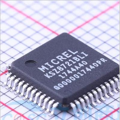 全新原装 KSZ8721BL 无线收发芯片 封装LQFP-48