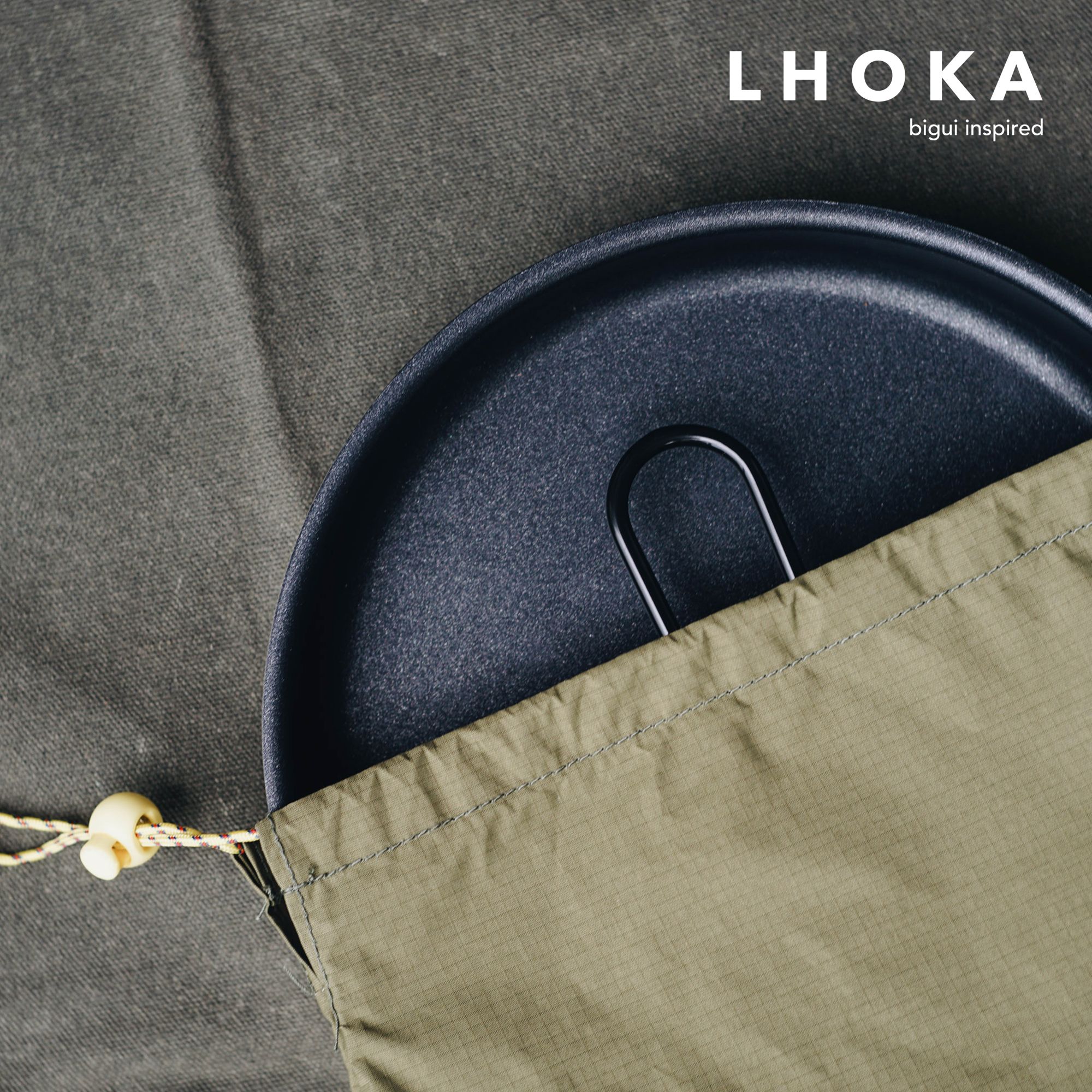 LHOKA户外炒锅超轻便携