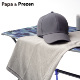 Papaprezen多场景带檐帽透气舒适遮阳棒球帽户外运动旅行简约商务