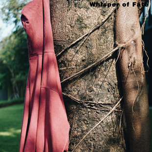 Whisperfate戶外抽绳肮脏卫衣休闲秋冬做旧落肩帽衫外套oversized