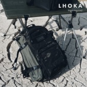LHOKA战术背包旅行城市户外大容量防水耐磨野外徒步通勤双肩包