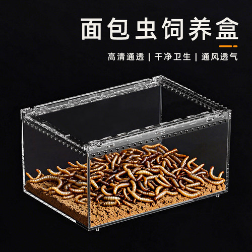 亚克力透明防逃爬宠生态缸