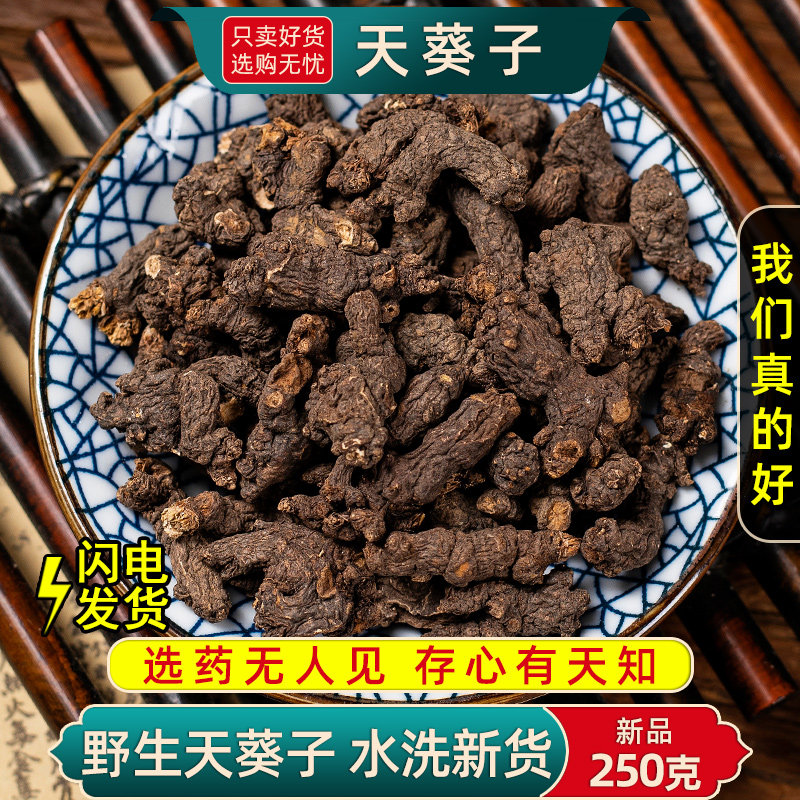 天葵子中药材250克/100g 天葵草天葵子千年老鼠屎紫背天葵子