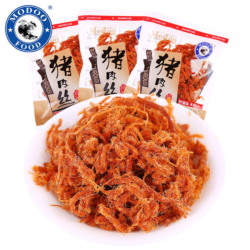 牧童猪肉丝猪肉酥营养肉松猪肉条猪肉干特产零食小吃食品