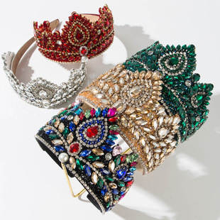 New headband Baroque retro hair accessory复古夸张发饰