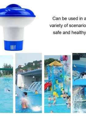 100Pc Pool Cleaning Floating Chlorine Tablets+Hot Tub Chemic