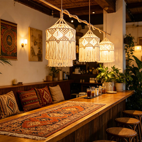 New Decorative Lampshade Tapestry Bohemian Lighting