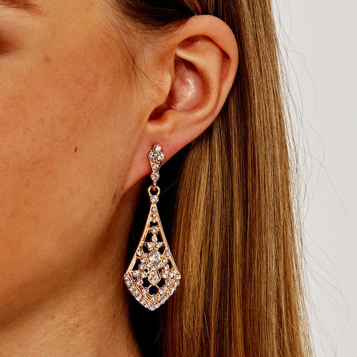 New rhinestone earrings and earrings accessories耳饰耳环女