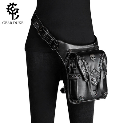 Outdoor motorcycle waist bag, fashionable crossbody bag