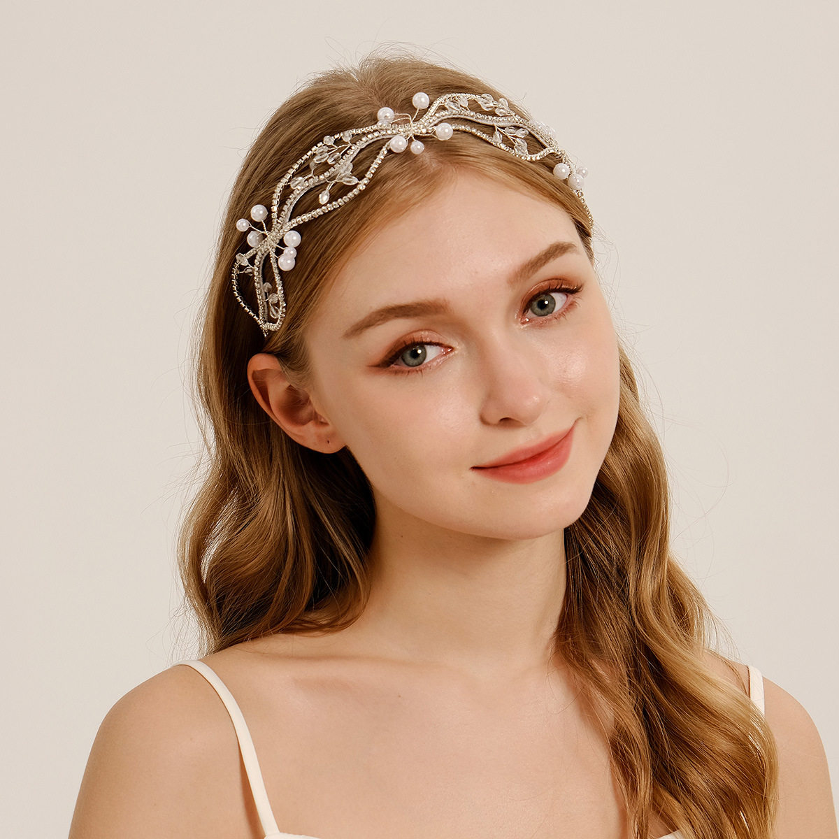 Handmade beaded headband hair accessories水晶发箍