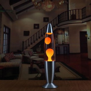 Metal Base Wax Lava Lamp Night Light for Bedroom Decor Europ