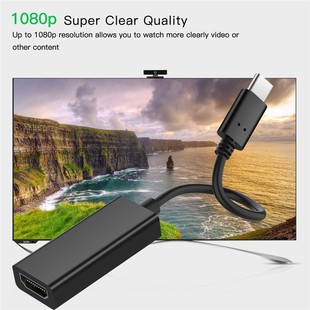 USB 3.1 Type C to HDMI Adapter Male to Female Audio Video C