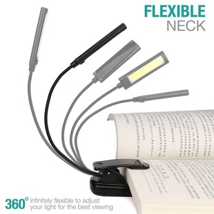 Bed Reading Desk-Lamp Book-Light Flexible LED Study-Room for