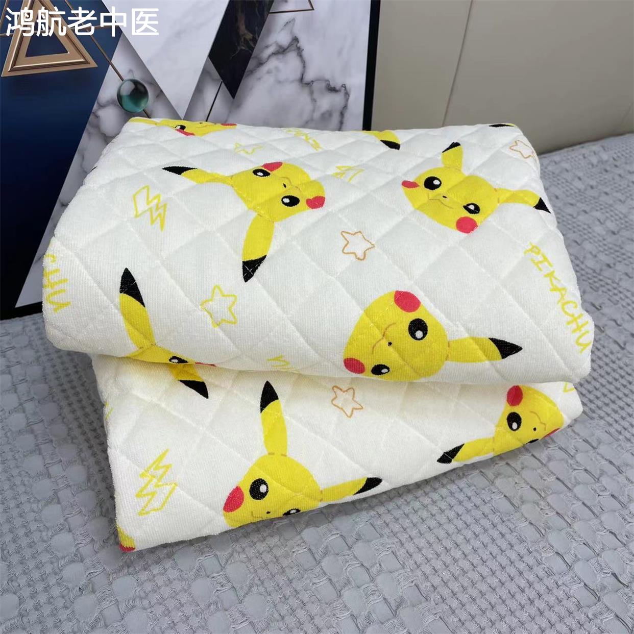出口日单儿童隔尿垫外贸全面吸湿透气幼儿园防脏防污床盖姨妈垫