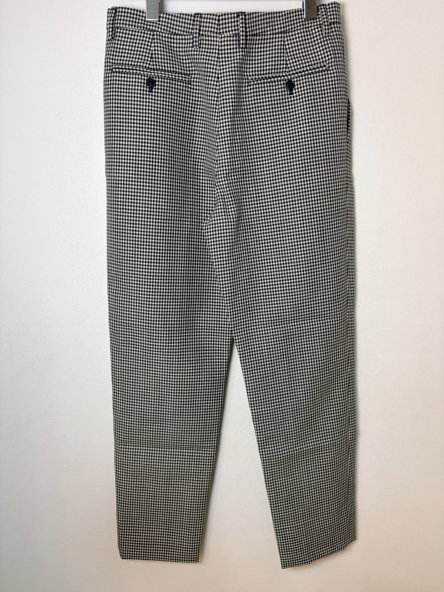 Saint Laurent Houndstooth Suit Pants — front