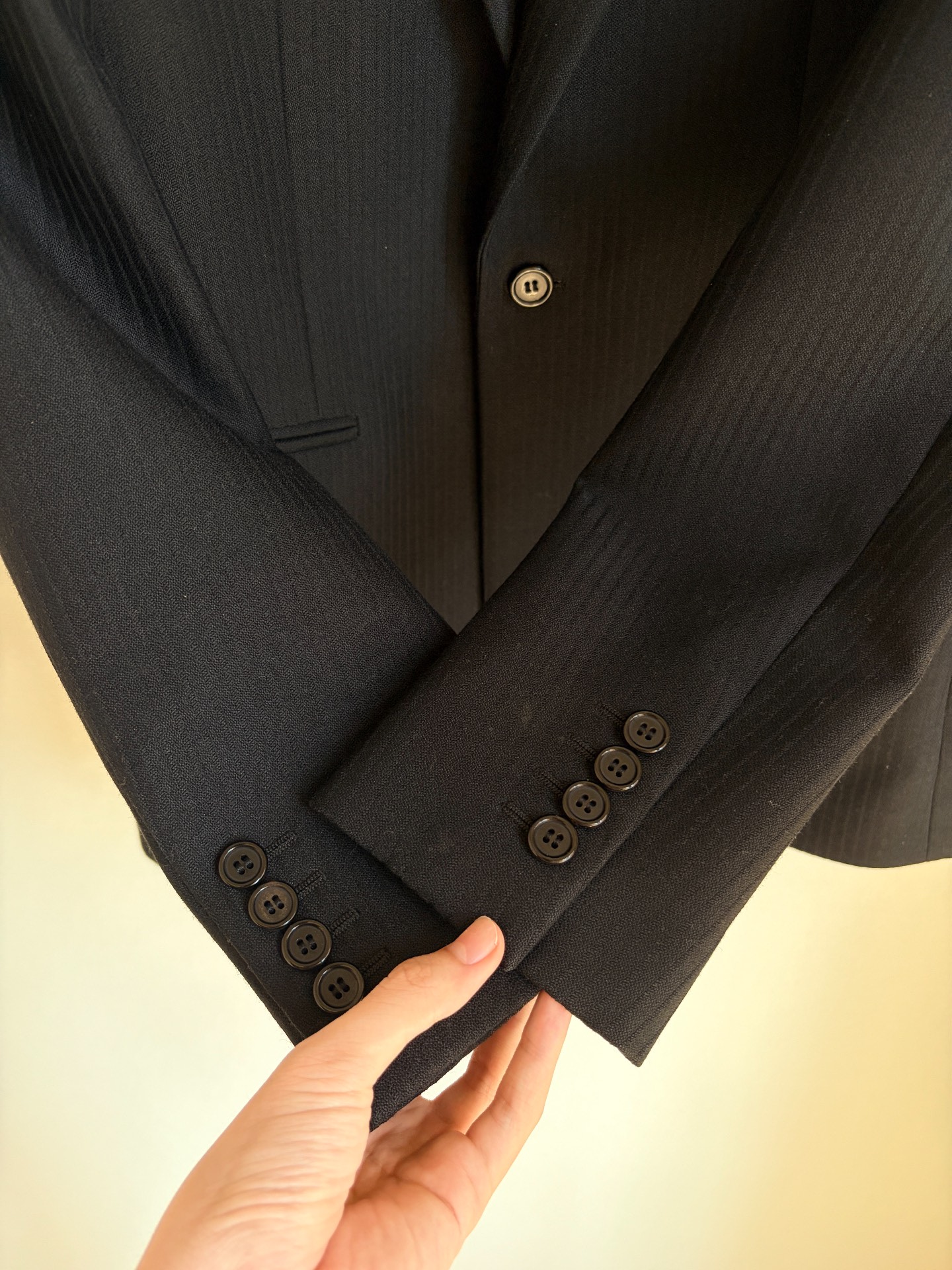 Saint Laurent 19FW Gold Arrow Blazer — back