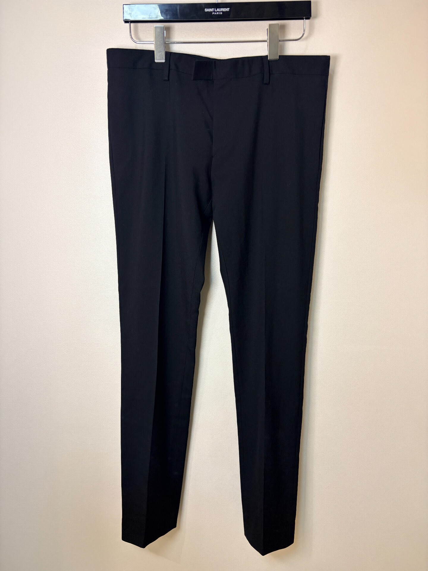 Saint Laurent Wool Straight-Leg Suit Pants