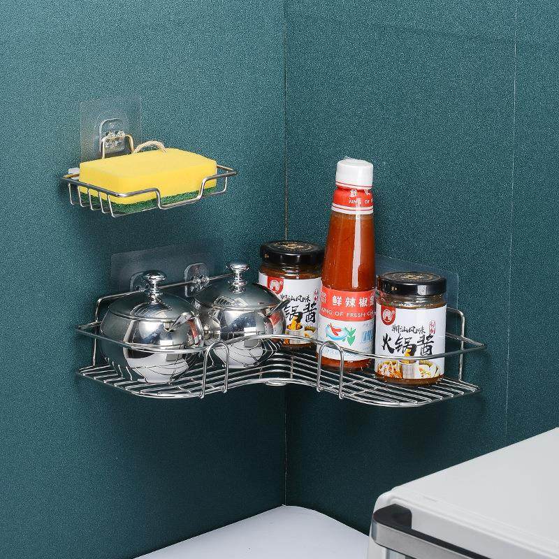 免打孔洗手间三角架卫生间浴室洗漱台置物架厕所壁挂厨房收纳架,家装主材,卫浴置物架,淘宝优惠券,粉丝福利购,淘宝优惠卷