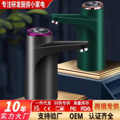 .桶装水加热一体机烧水器电动抽水器自动上水取水器饮水机泵压水