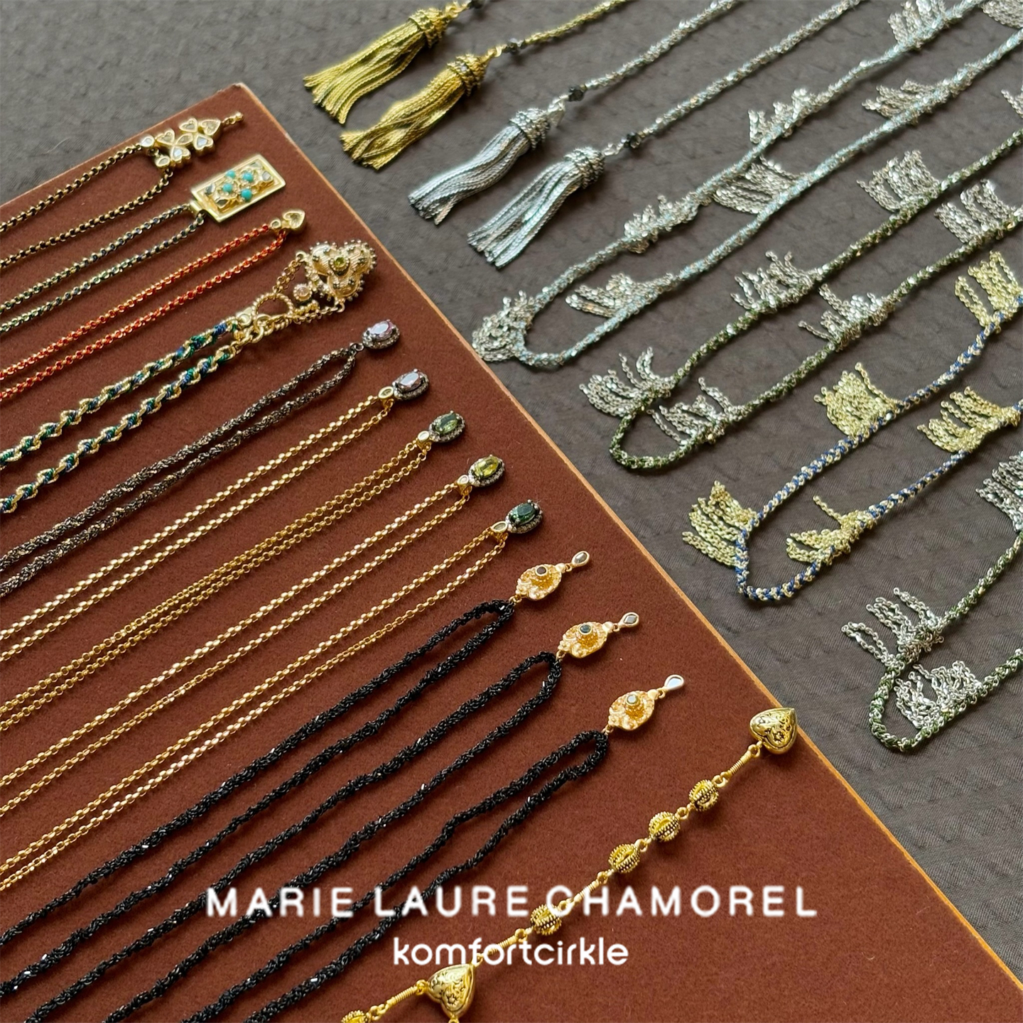 自留推荐 MARIE LAURE CHAMOREL vintage系列 法式轻奢中古项链