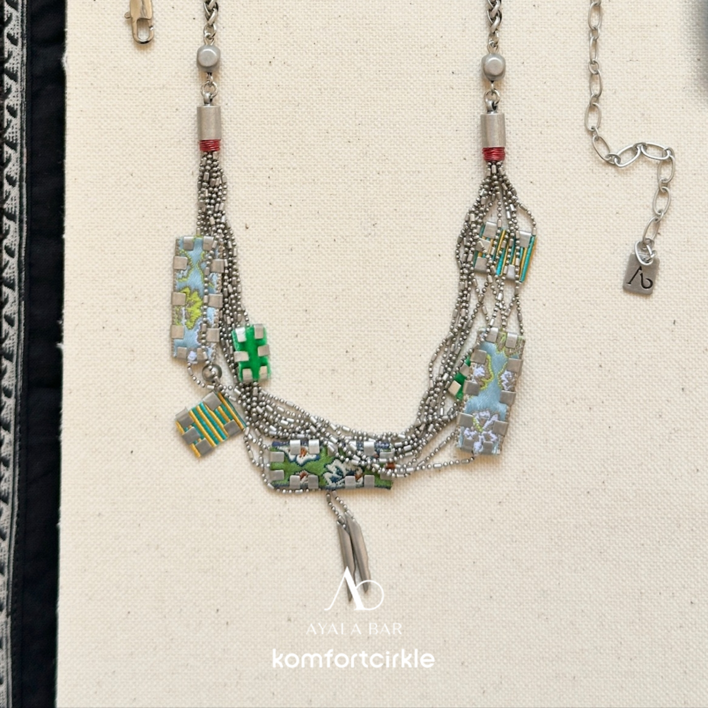 自留推荐 AYALA BAR H3400项链以色列小众设计手工制作锁骨链叠搭