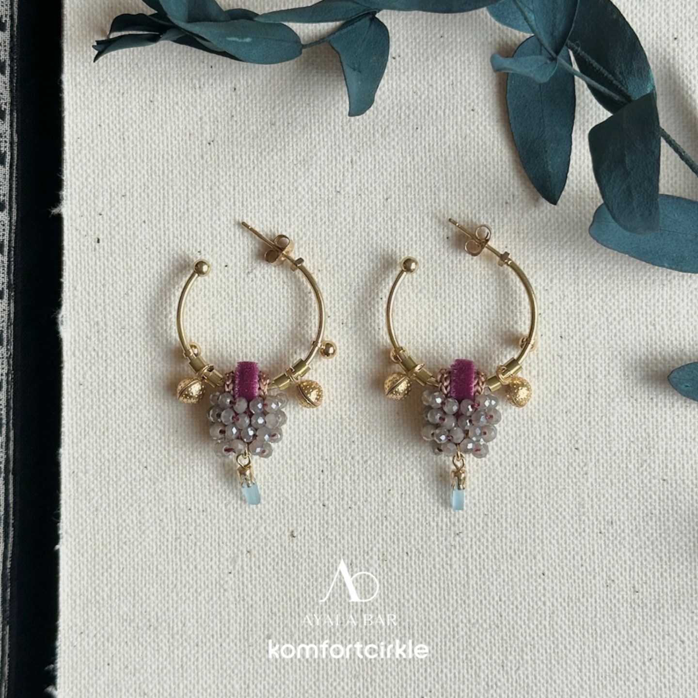 AYALA BAR H2303耳环 Rosmoke Earrings 以色列小众设计手工制作