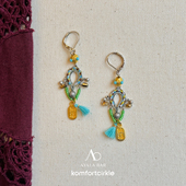 AYALA 以色列小众设计手工制作耳饰 HH30耳环 BAR 新年定制系列