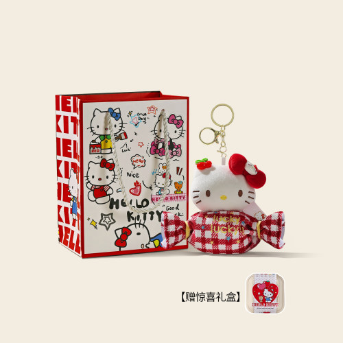 正版hellokitty耳机零钱包挂件