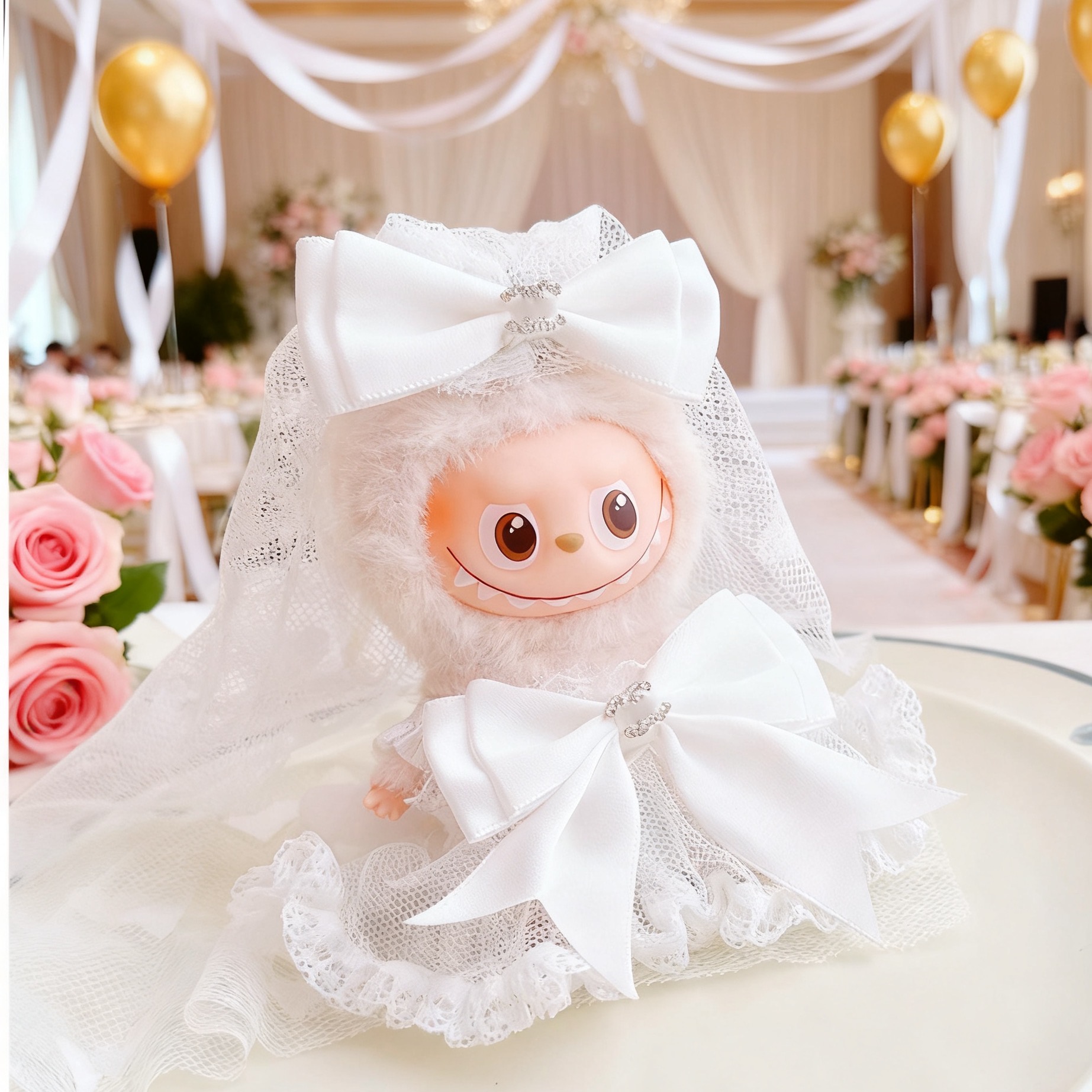 拉布布4.0心底密码婚纱娃衣