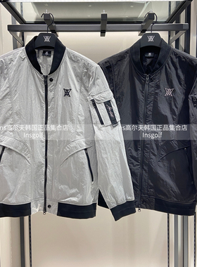 ANEW高尔夫服装25春夏新款男装男士外套长袖休闲夹克运动百搭上衣