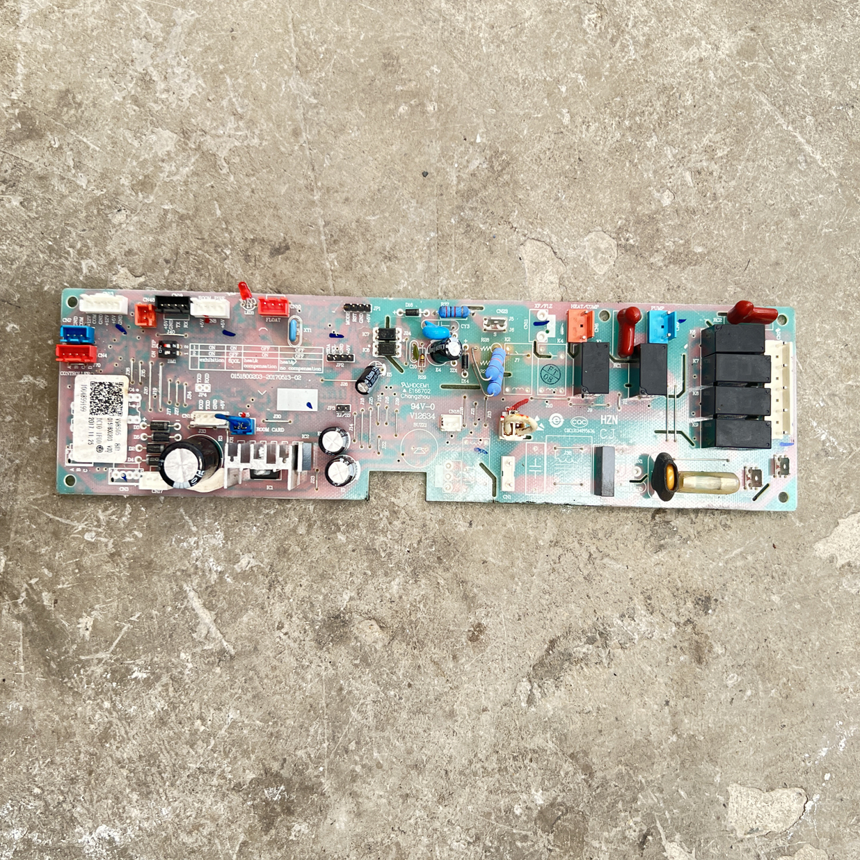 0151800203适用海尔空调天花机KFRd-75Q/DAH13内机控制主板V98505