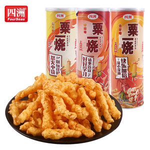 四洲粟一烧85g烧烤味膨化玉米条