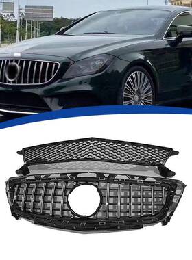 适用于2012-2014款CLS W218真CLS63改装GT竖条款中网