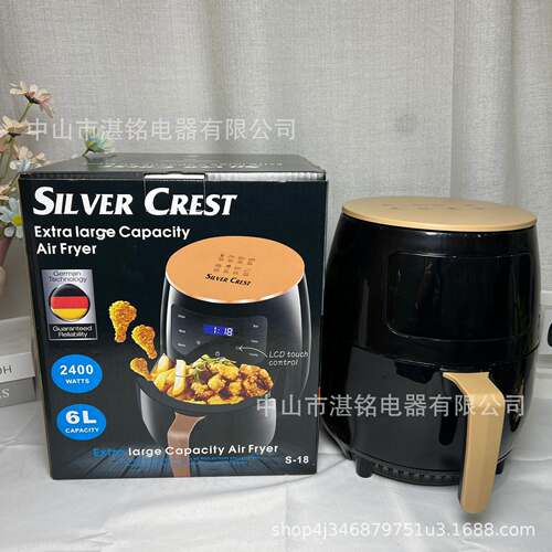6L Air fryer 多功能智能触屏空气炸锅 大容量电炸锅烤箱薯条机