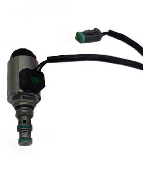 KOVAX 徐工XE135B 电磁阀 挖机配件 徐工小方插电磁阀线圈12V 24V