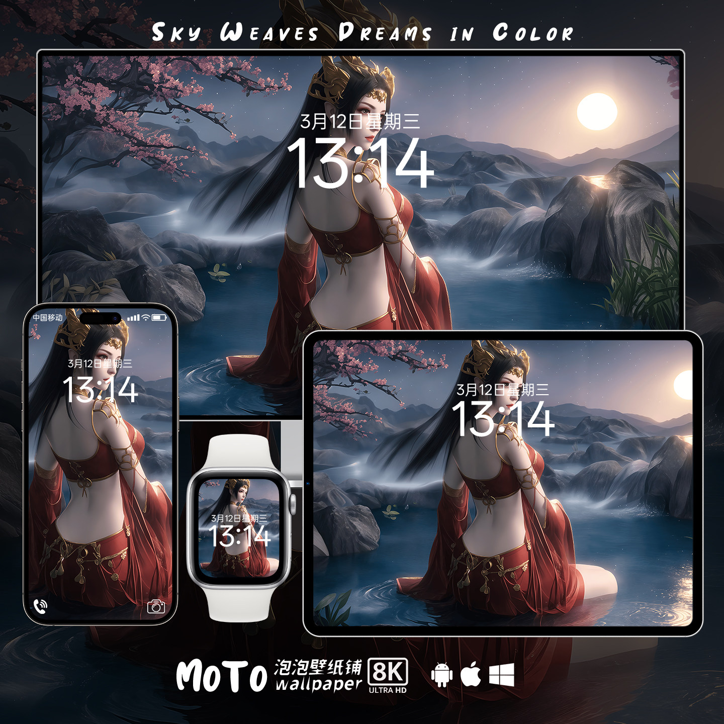 美杜莎女王-01 8K超清壁纸斗破苍穹动漫二次元手机平板电脑壁纸,商务/设计服务,卡通/动漫/插画设计,淘宝优惠券,粉丝福利购,淘宝优惠卷