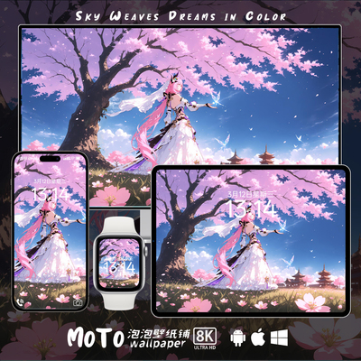 8K壁纸 爱莉希雅-09 崩坏3次元动漫游戏头像手机平板iPad电脑壁纸