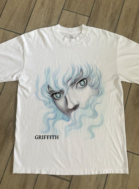 CLFC Remake剑风传奇Griffith格里菲斯脸部男女青年儿童长袖短袖T