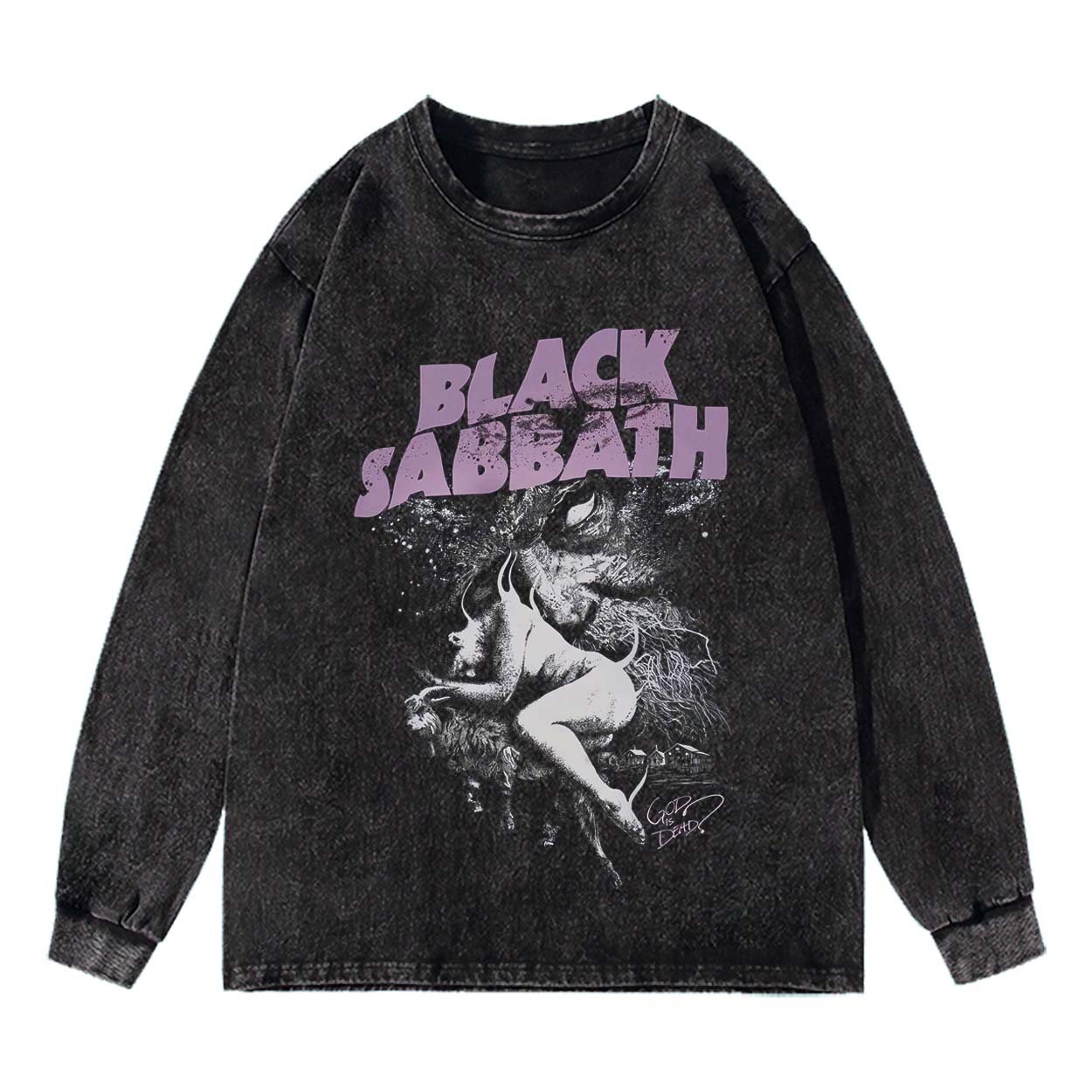 短袖同款长袖T摇滚黑色安息日T恤