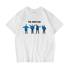 披头士甲壳虫The Beatles乐队Help Album T Shirt男女纯棉短袖T恤